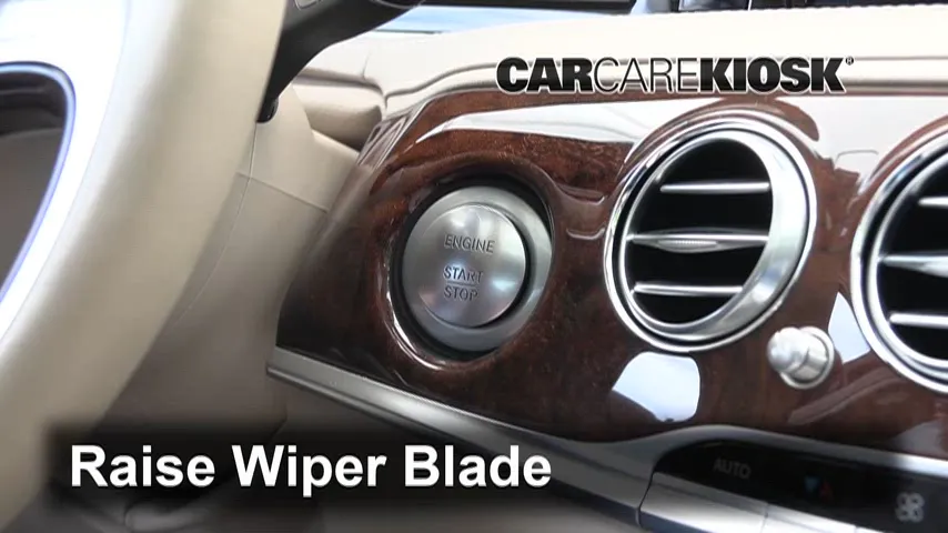 2014 Mercedes-Benz S550 4.6L V8 Turbo Balais essuie-glace avant